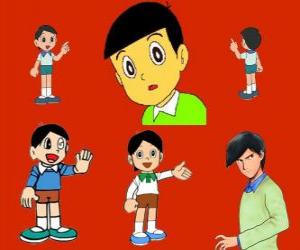 Puzzle Hidetoshi Dekisugi, Nobita συμμαθητή